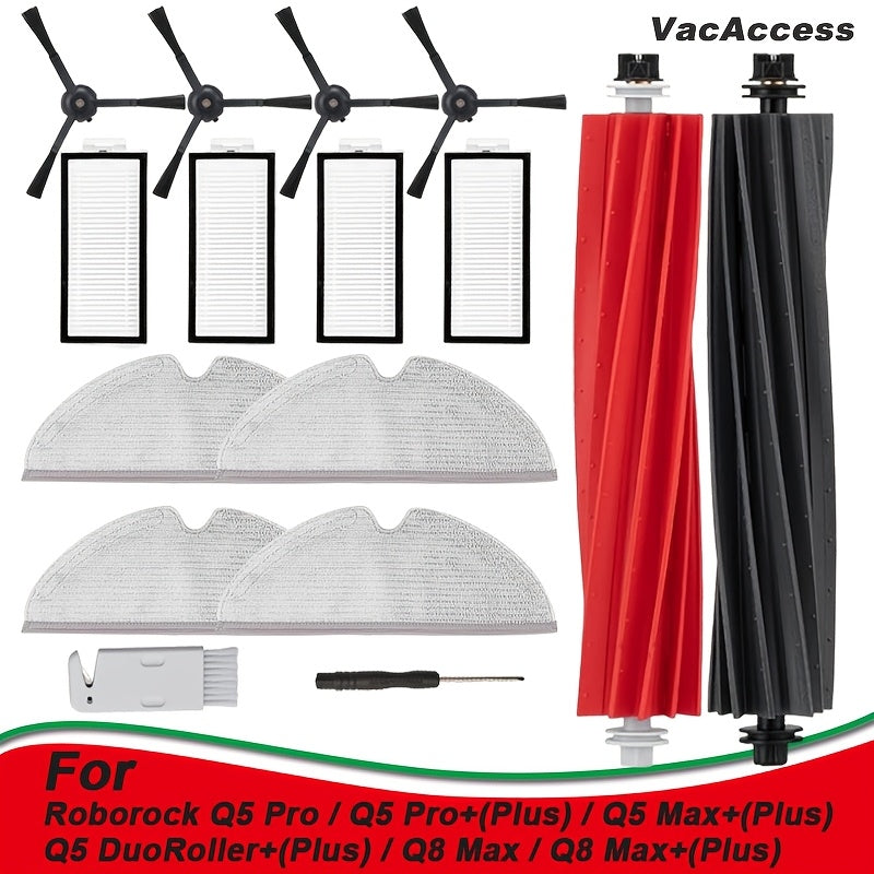 Replacement Parts for Roborock Q5 Pro, Q5 Pro+, Q5 Max+, Q5 DuoRoller+, Q8 Max, Q8 Max+ and Plus Robot Vacuums, Robot Vacuum Parts, Parts & Accessories