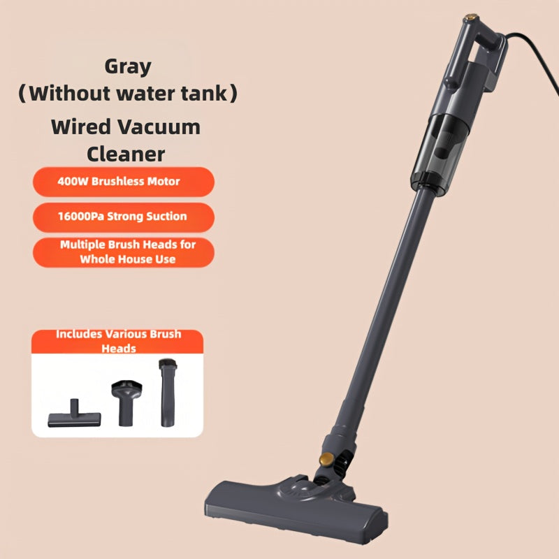 Corded Stick Vacuum Cleaner Corded Stick Vacuum Cleaner with Mop - Wash and Mop All-in-One, Ultra-Strong Suction, Quiet Handheld Vacuum Suitable for Home, Dry\u002FWet Cleaner with & Filter