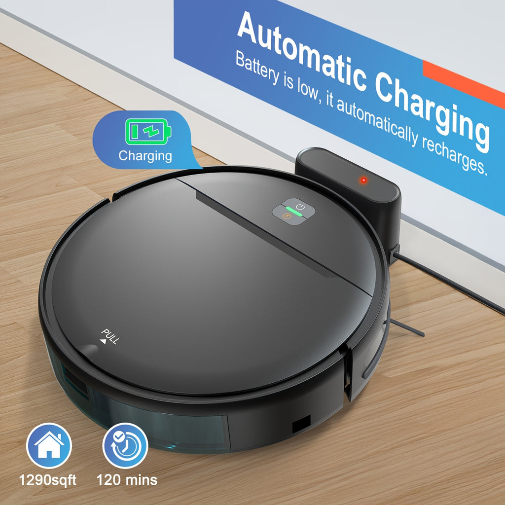 MAMNV 3-in-1 Intelligent Robot 5000Pa Vacuum Cleaner | Automatic Charging, Fixed-point Sweeper, Voice & App Control, Wet Suction Mopping, for smart Home Cleaning, Birthday & New Year Gifts