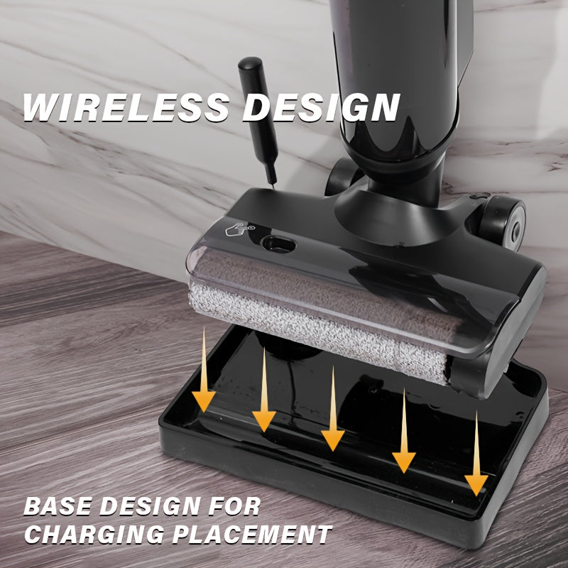 A Multifunctional Vacuum And Mopping Device That Operates Both Wet And Dry, Ideal for Cleaning Floors, Carpets, And Pet Hair
