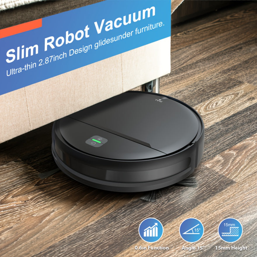 MAMNV 3-in-1 Intelligent Robot 5000Pa Vacuum Cleaner | Automatic Charging, Fixed-point Sweeper, Voice & App Control, Wet Suction Mopping, for smart Home Cleaning, Birthday & New Year Gifts