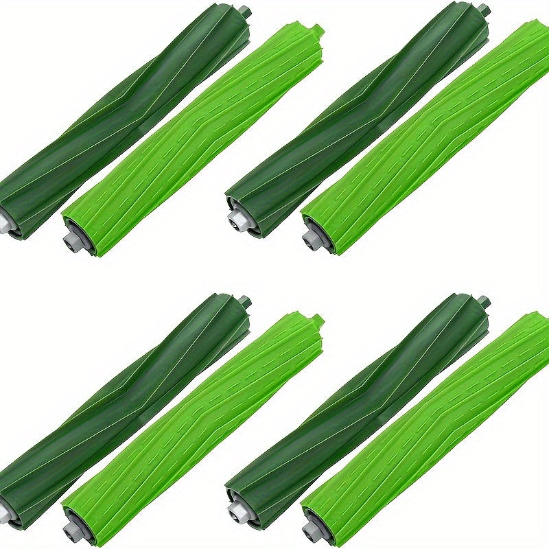 8Pack Replacement Brush Rolls, Compatible with Robot Models E & I & J Series, Suitable for I7, I7+, I3+, I6+, I8+, J7, J7Plus, E5, E6, E7, Vacuum Cleaner Additions, Multi-Surface Brushes