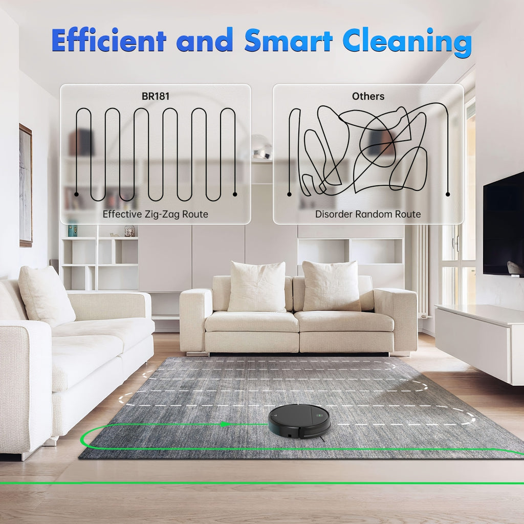MAMNV 3-in-1 Intelligent Robot 5000Pa Vacuum Cleaner | Automatic Charging, Fixed-point Sweeper, Voice & App Control, Wet Suction Mopping, for smart Home Cleaning, Birthday & New Year Gifts