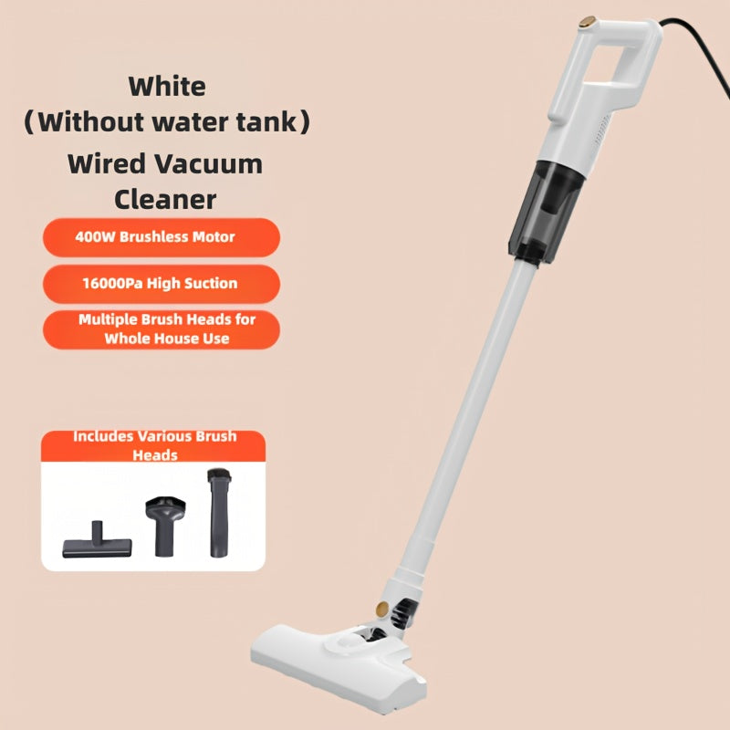 Corded Stick Vacuum Cleaner Corded Stick Vacuum Cleaner with Mop - Wash and Mop All-in-One, Ultra-Strong Suction, Quiet Handheld Vacuum Suitable for Home, Dry\u002FWet Cleaner with & Filter