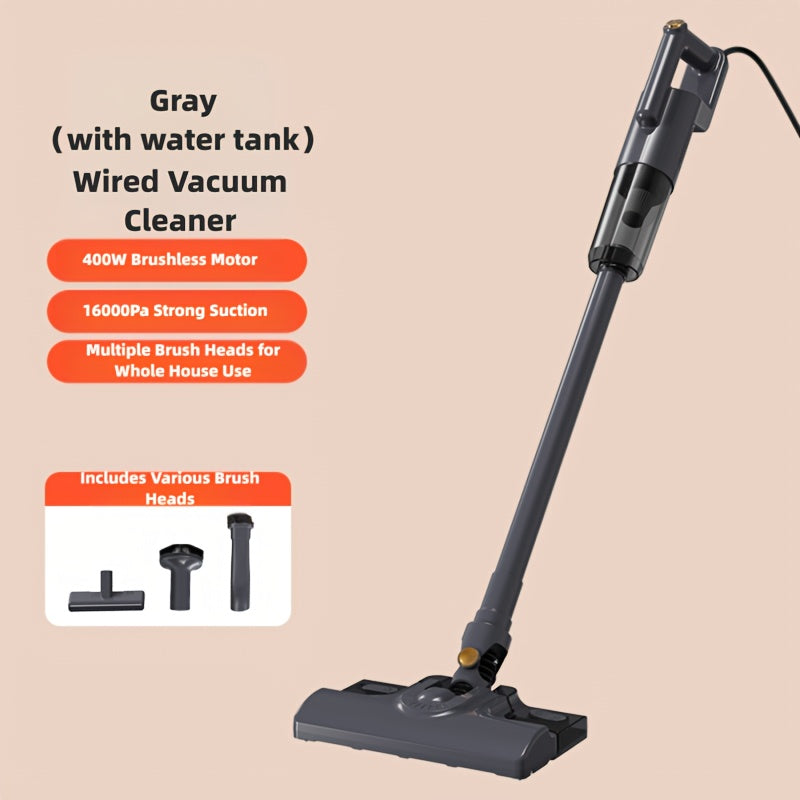 Corded Stick Vacuum Cleaner Corded Stick Vacuum Cleaner with Mop - Wash and Mop All-in-One, Ultra-Strong Suction, Quiet Handheld Vacuum Suitable for Home, Dry\u002FWet Cleaner with & Filter