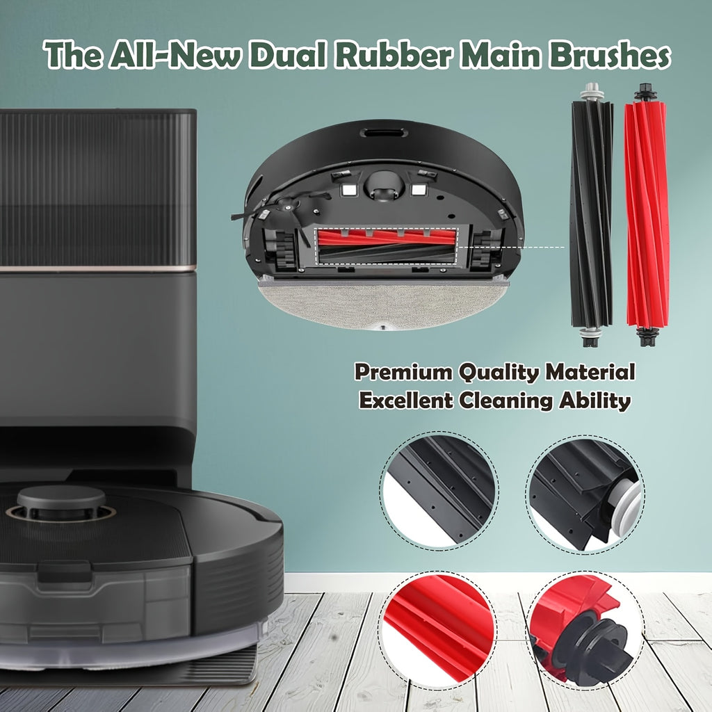 Replacement Parts for Roborock Q5 Pro, Q5 Pro+, Q5 Max+, Q5 DuoRoller+, Q8 Max, Q8 Max+ and Plus Robot Vacuums, Robot Vacuum Parts, Parts & Accessories